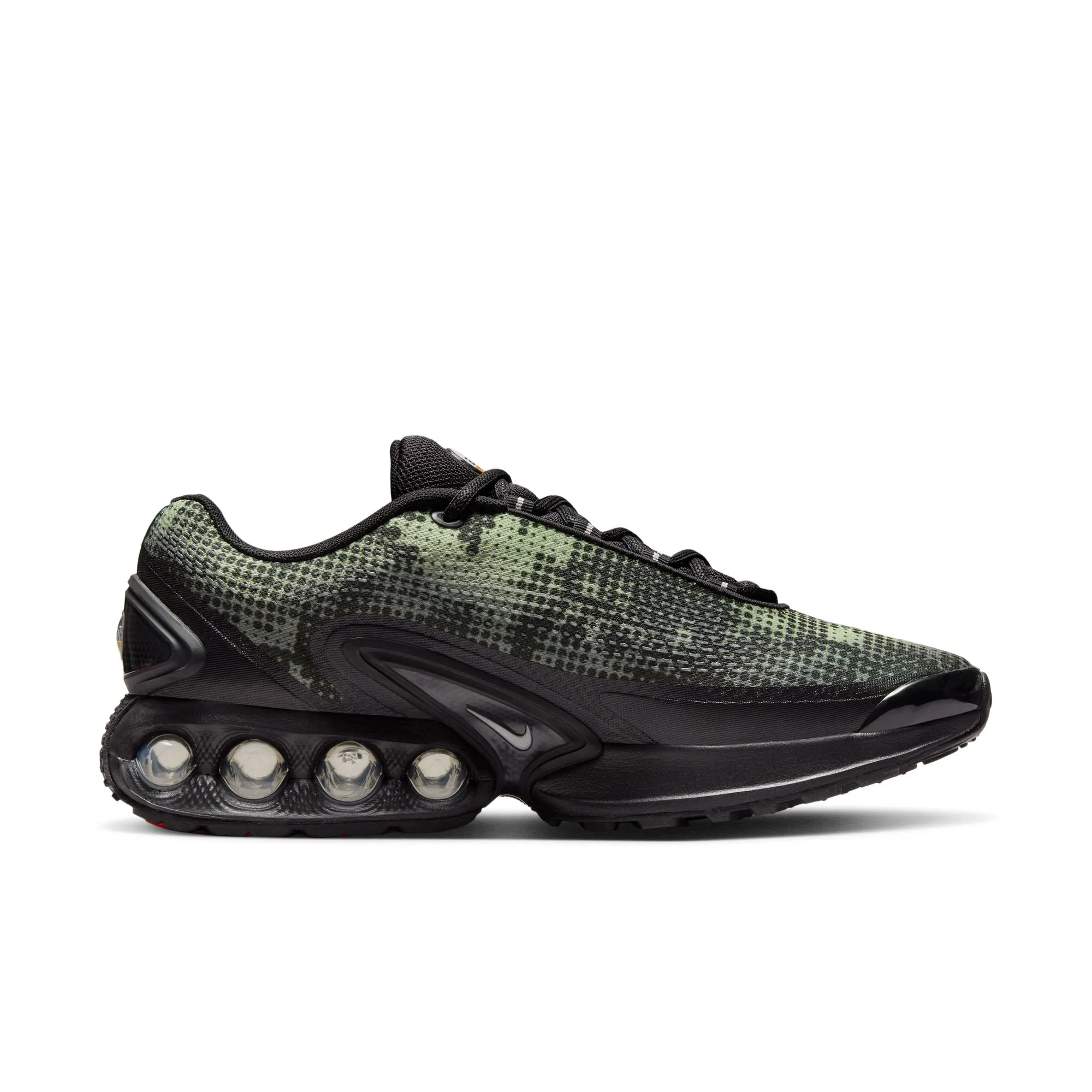 Nike Air Max Dn Black/Metallic Silver-Olive Aura IB3078-010 French Soft Grace Walk