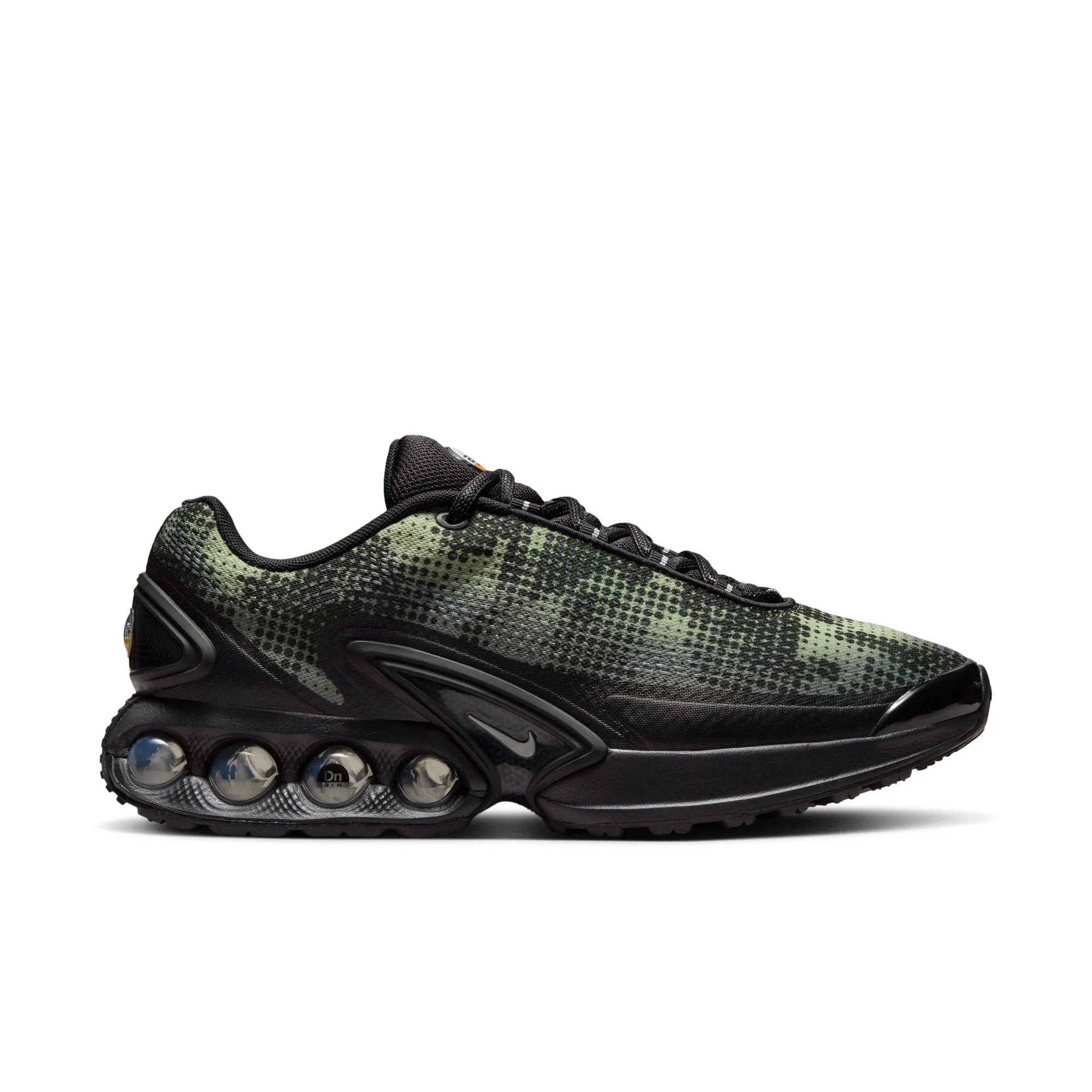 Nike Air Max Dn Black/Metallic Silver-Olive Aura IB3078-010 Secure fit