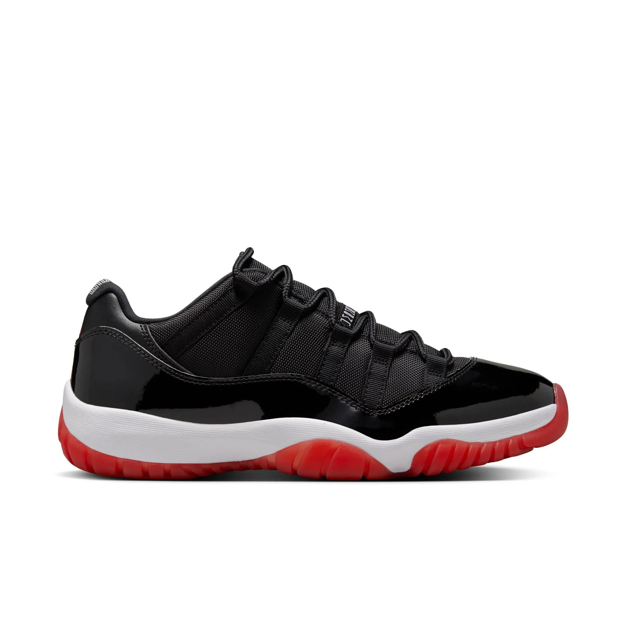 Air Jordan 11 Retro Low Black/varsity Red-white FV5104-006 Velvet Soft