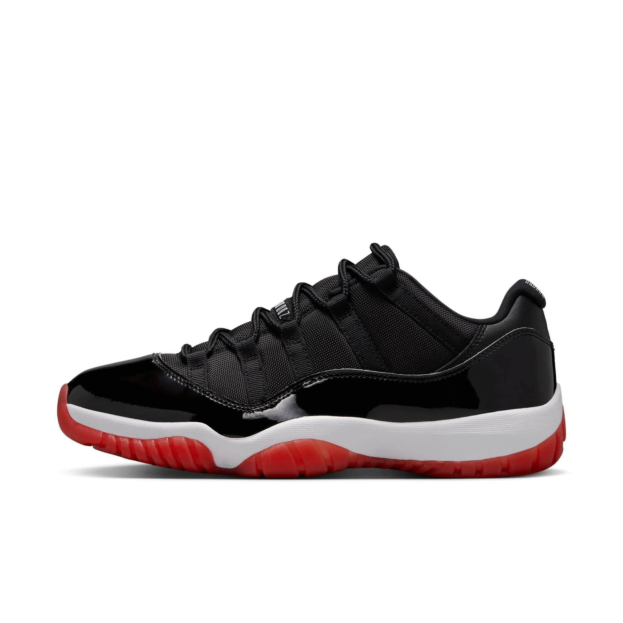 Air Jordan 11 Retro Low Black/varsity Red-white FV5104-006 Silk Feel