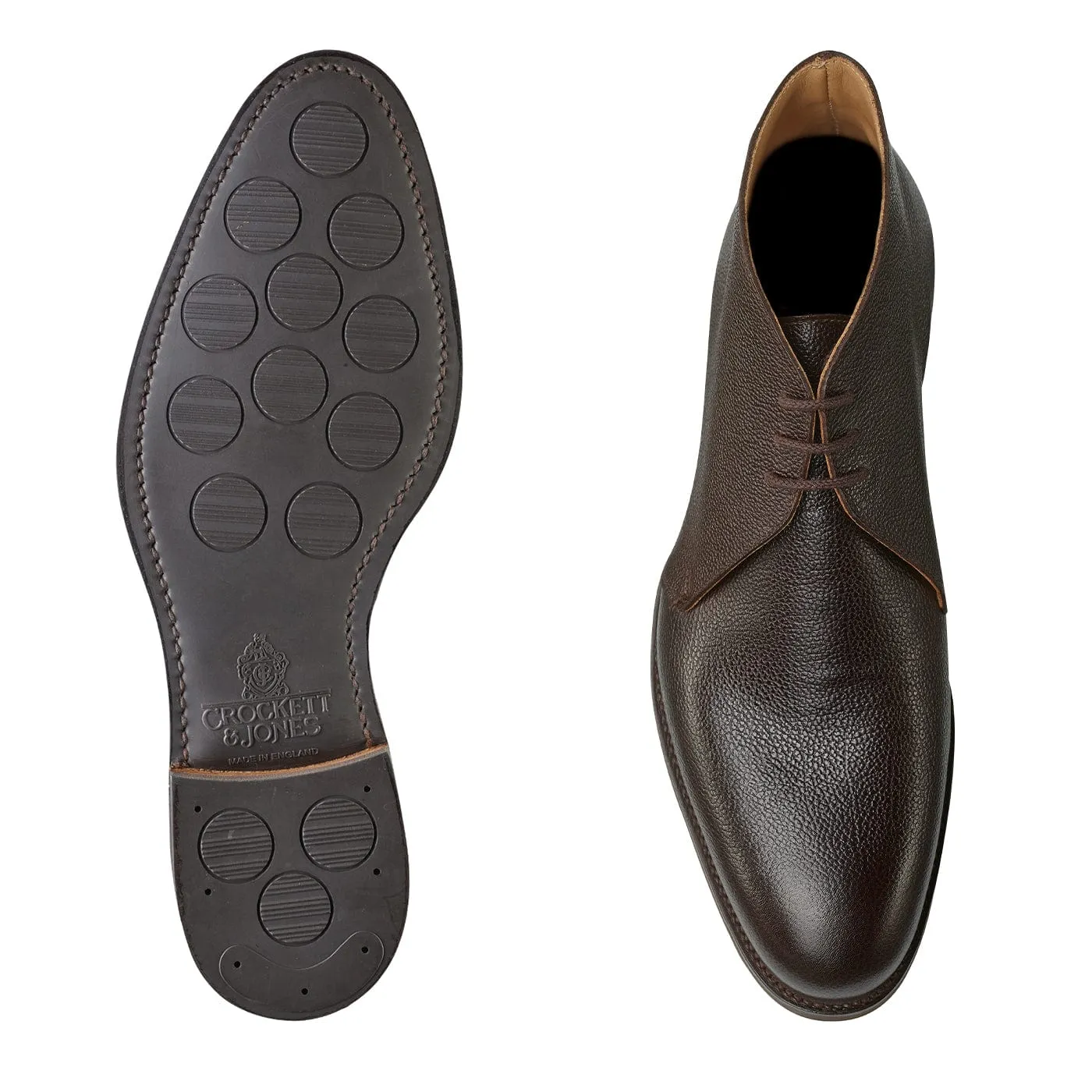 Dartmoor 3 Truffle Angus Grain ArchSupport