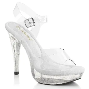 COCKTAIL-508MG Clear/Clear Retro Sandals