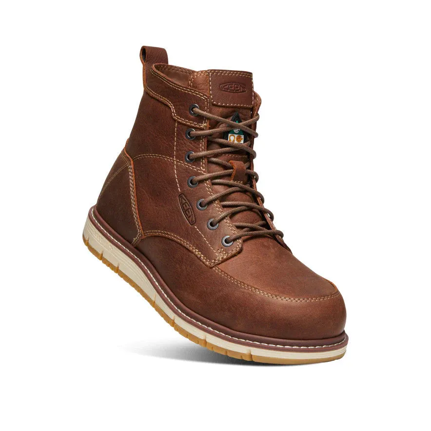 Brown Earth CSA Work Boot: San Jose 6" - Gingerbread