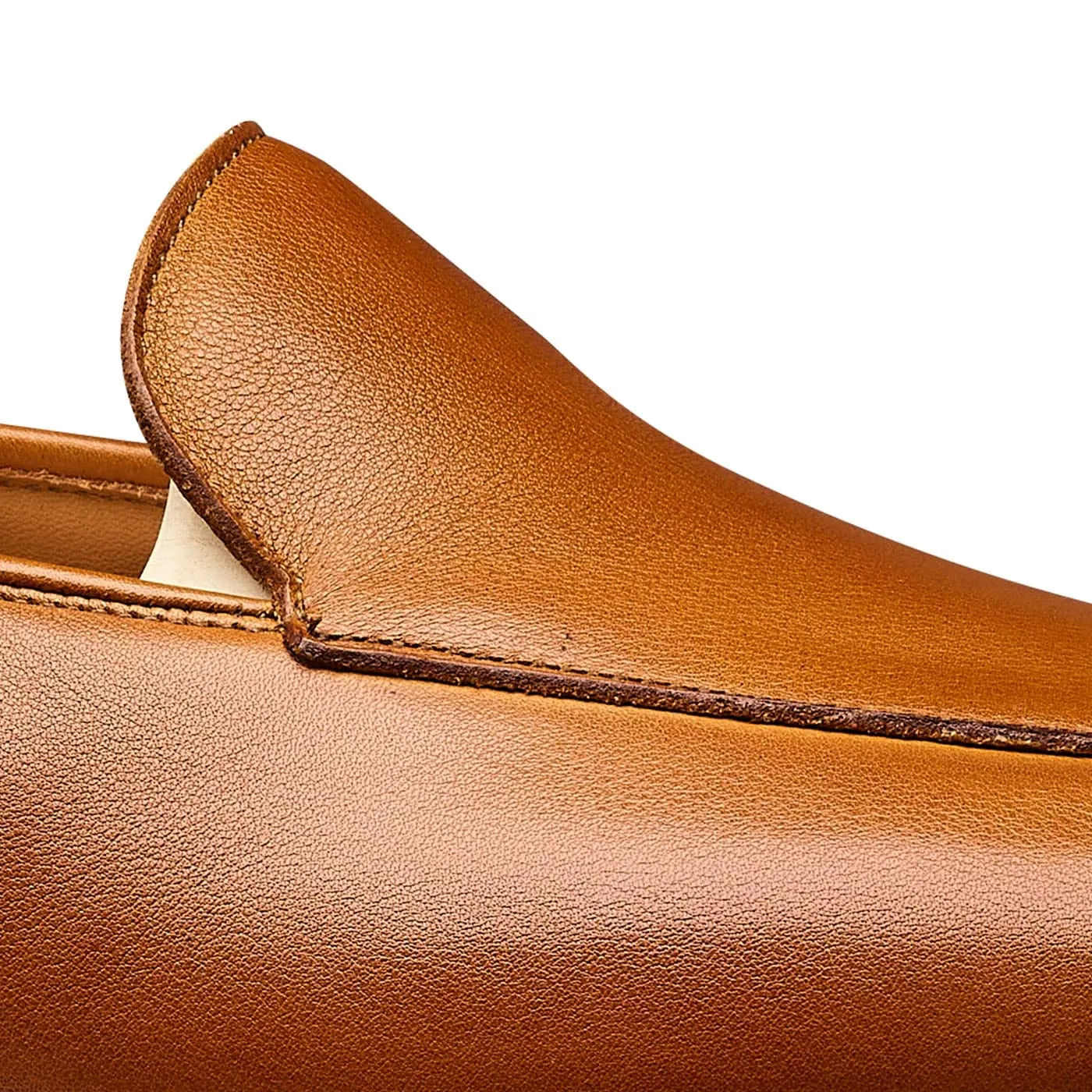 Cannes Tan Milled Calf slim fit Durable Sole