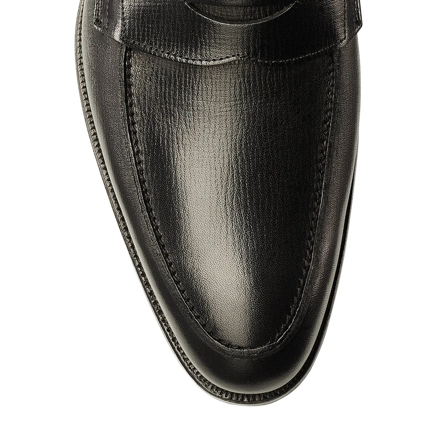 Classic Leather Refined Finish Cadogan Black Willow Grain