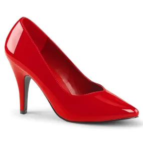 Party Heels Comfortable Collar DREAM-420 Red Patent