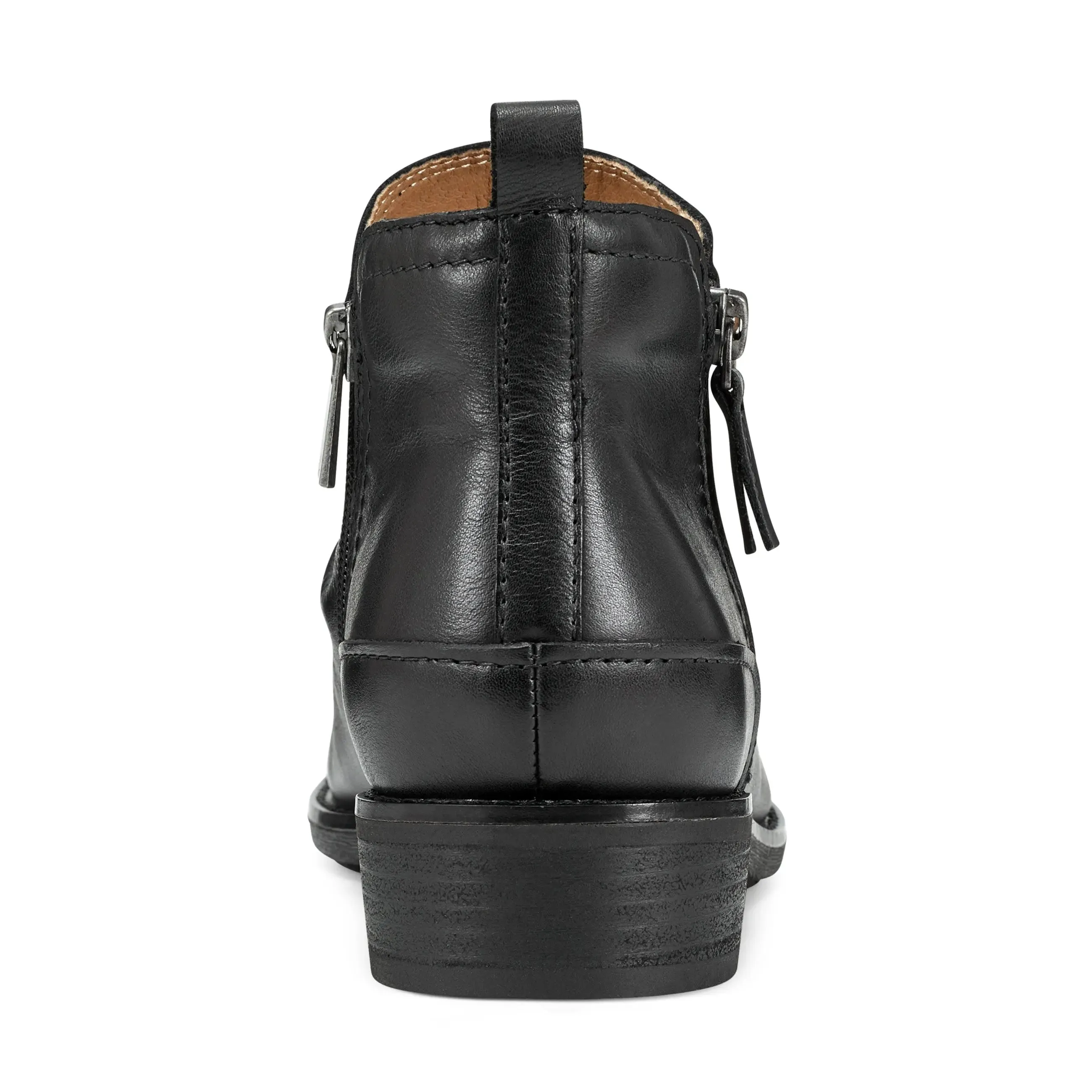 Nadya Round Toe Ruched Casual Booties Winter Scene Waterproof Morning Walk