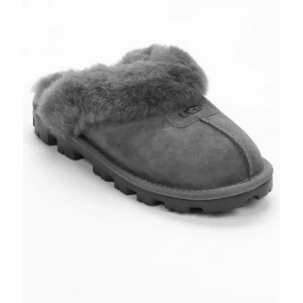 Stylish Lace Up Style COQUETTE SLIPPER GREY