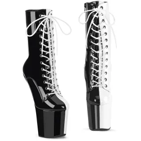 Urban Bold Stylish And Functional CRAZE-1040TT Black-White Patent/Black-White