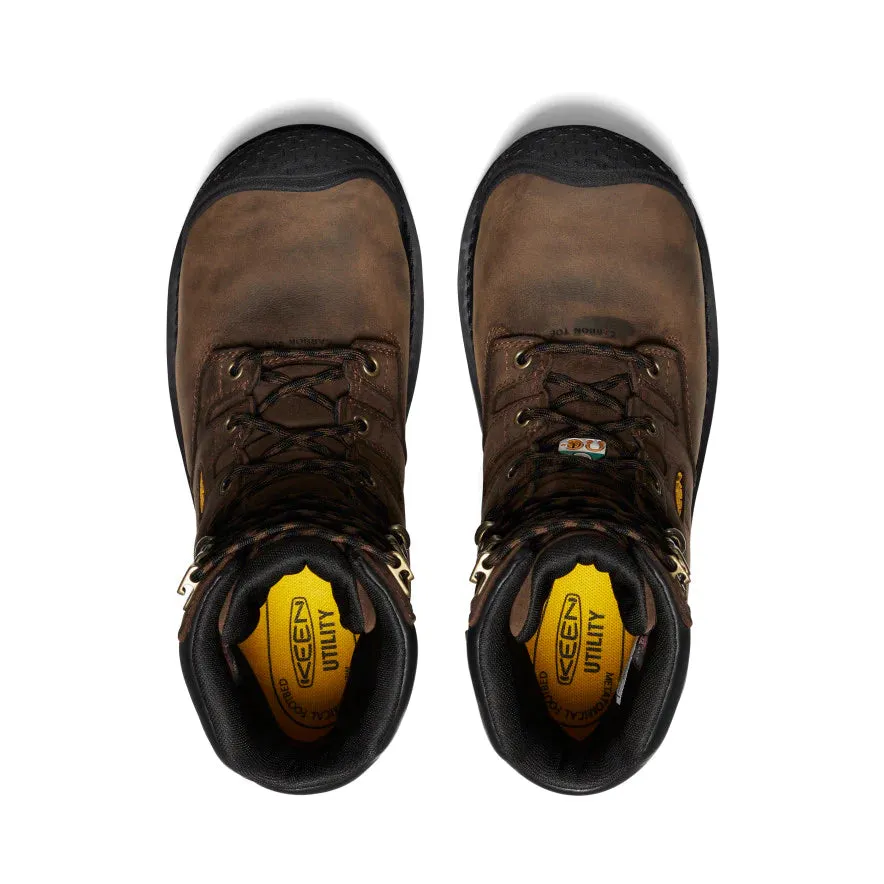 Smart Look Pointed Toe CSA Work Boot: Camden 8" Insulated