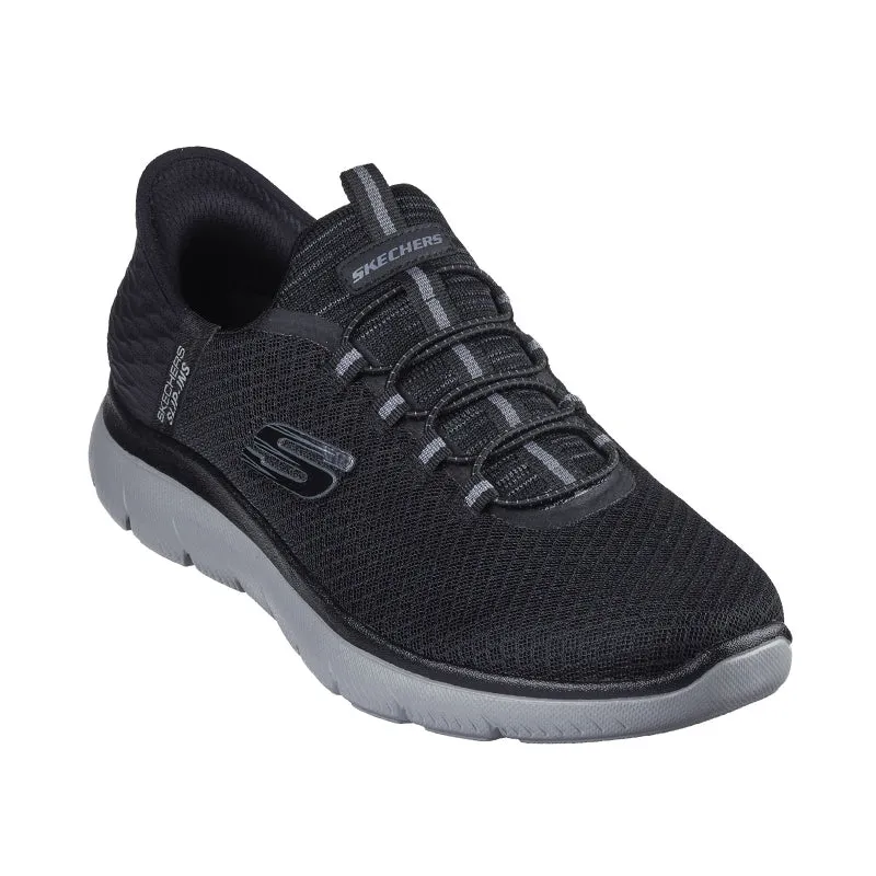 Feather Light City Adventure Men's Slip-ins Summits High Range Black Mesh/Trim