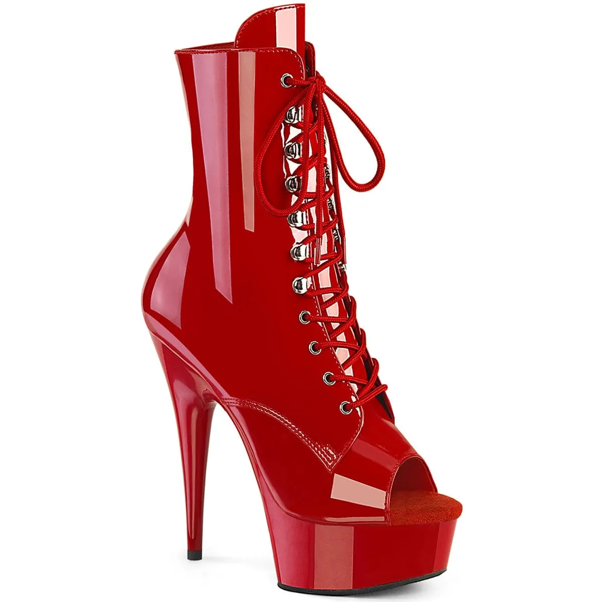 Low Arch DELIGHT-1021 Red Patent/Red