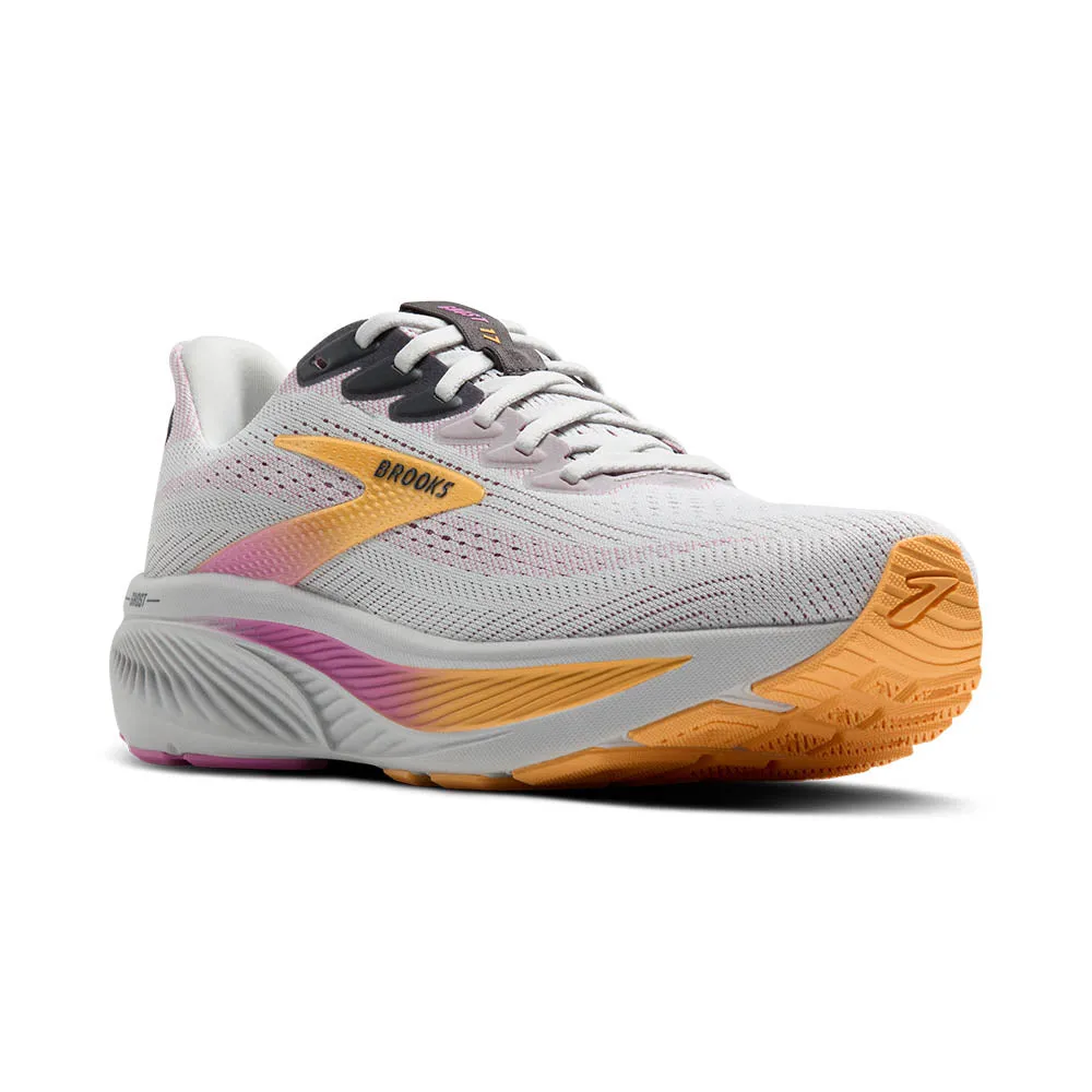 Women's Ghost 17 Low Impact running in a neighborhood