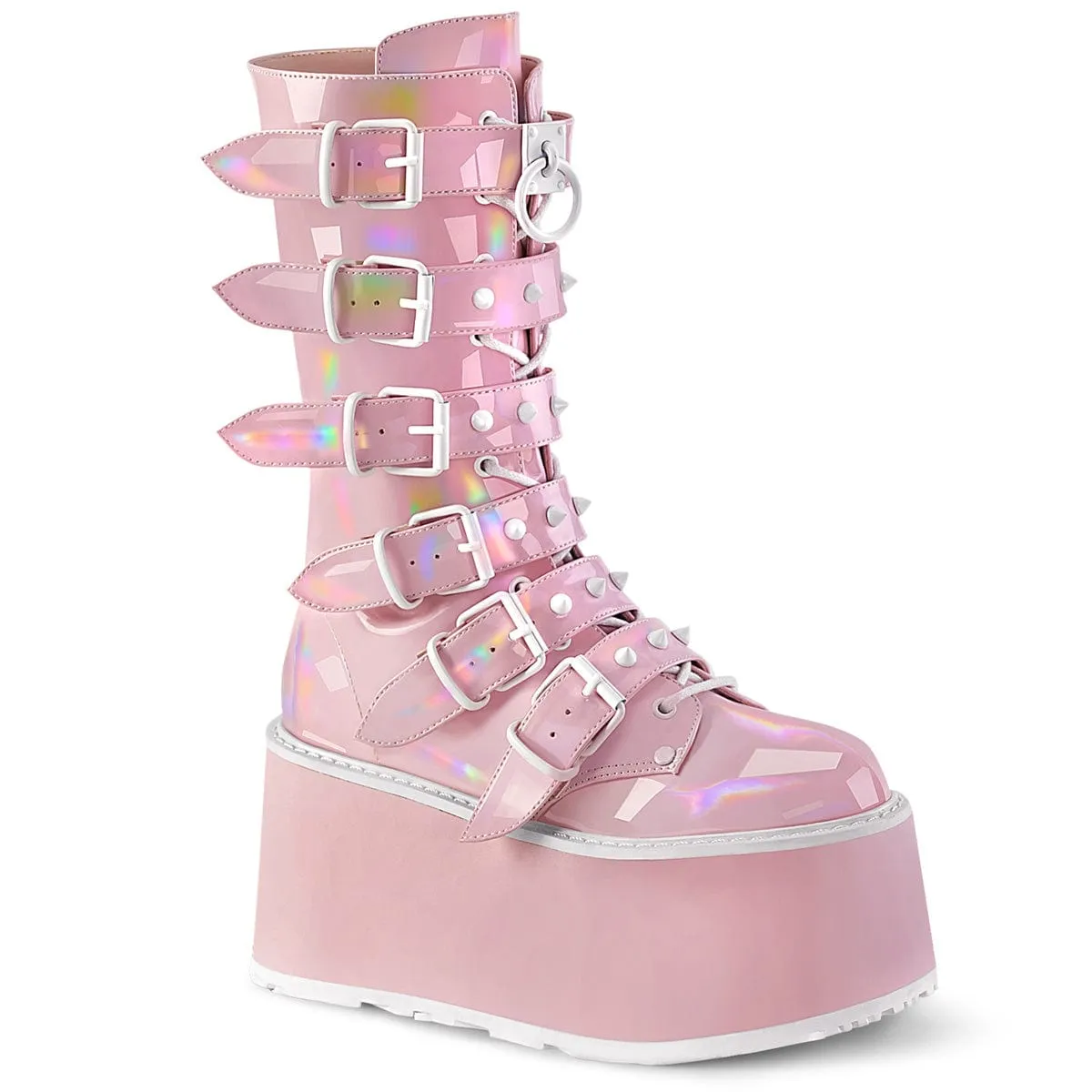 Stain Resistant DAMNED-225 Baby Pink Hologram Patent