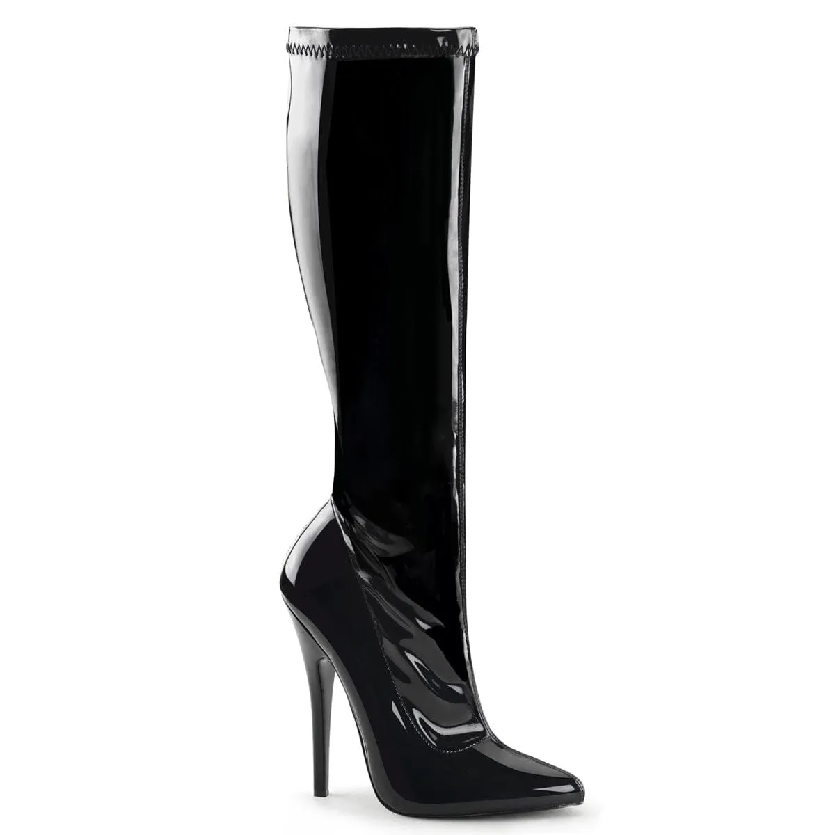 DOMINA-2000 Black Stretch Patent Stylish Protection