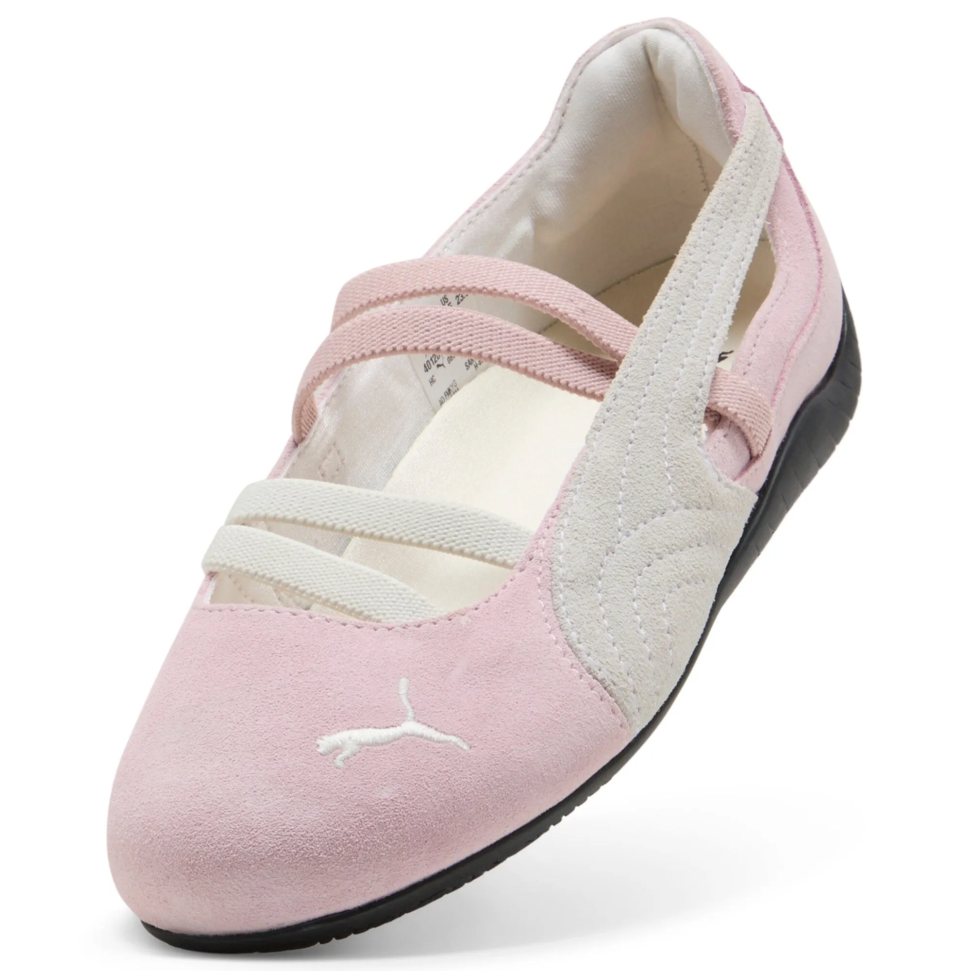 Puma Speedcat Ballet Suede Women's Shoes Whisp Of Pink-PUMA White-Warm White 40128701 Winter Warm Move Light