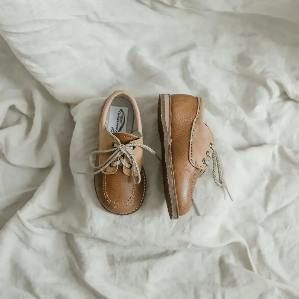 Weekend Casual Grip Strong Rory Boat Shoe - Tan/Cognac