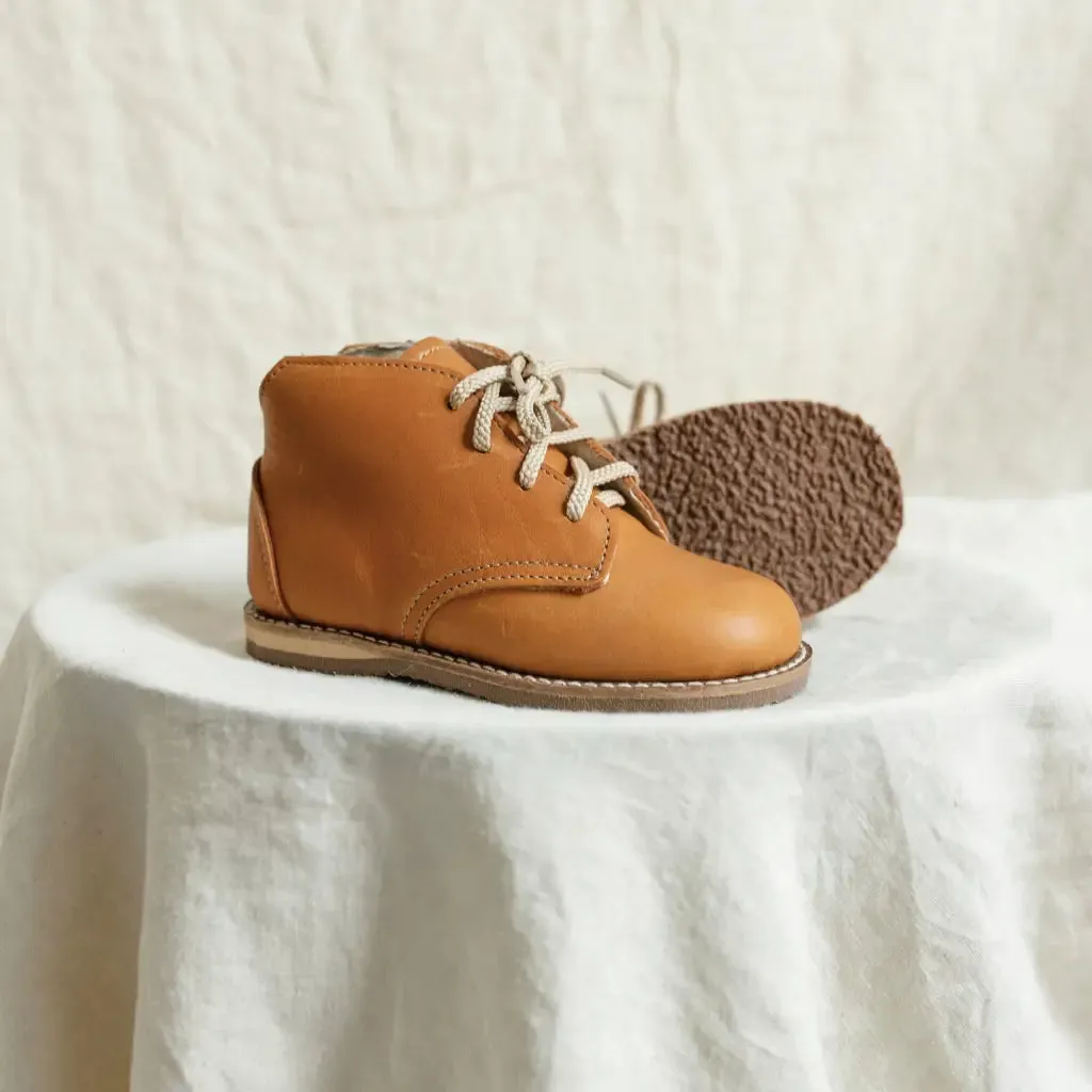 Milo Boot - Warm Brown Leather Fit