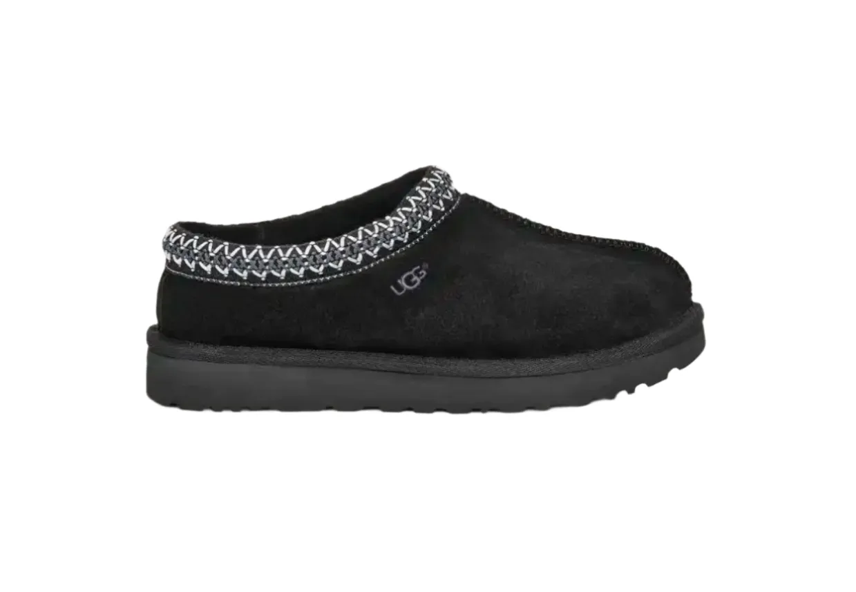 TASMAN SLIPPER BLACK, WOMENS Simple Step