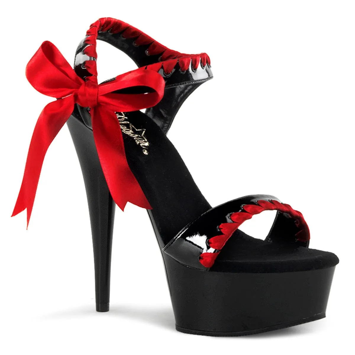 Casual Wear Shore Style DELIGHT-615 Black-Red/Black