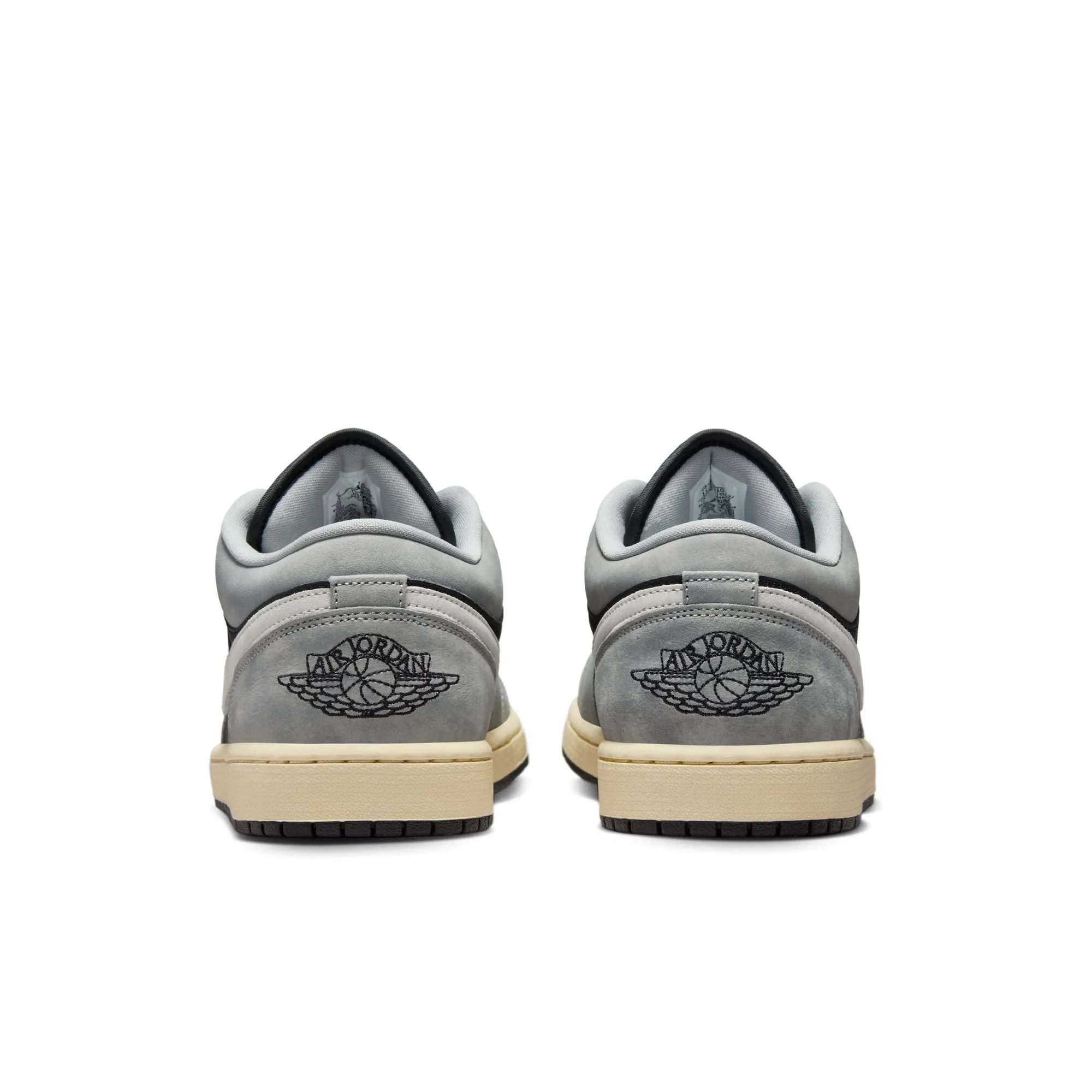AIR JORDAN 1 LOW SE Lt Smoke Grey/black-sail-muslin HQ2010-012 Vintage Love Flexible Fit Frequent Travelers