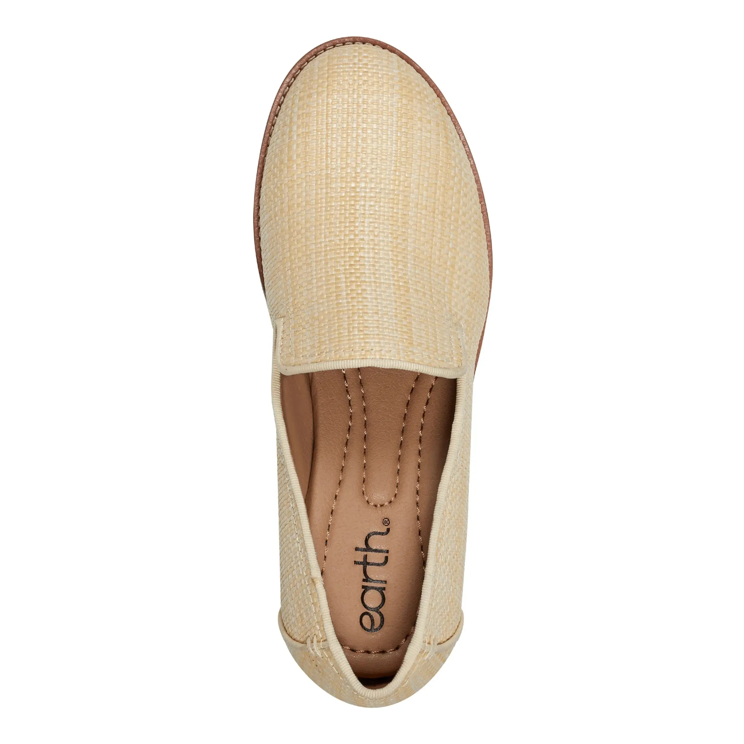 Edna Round Toe Casual Slip-on Flat Loafers Cozy And Warm Elasticated