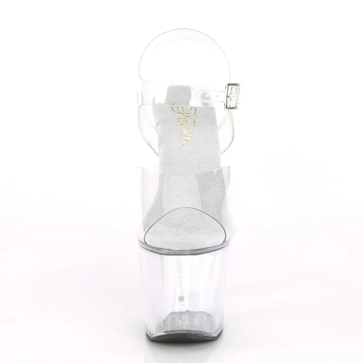 UNICORN-708 Clear/Clear Flexible Vacation Shoes Modern Steps