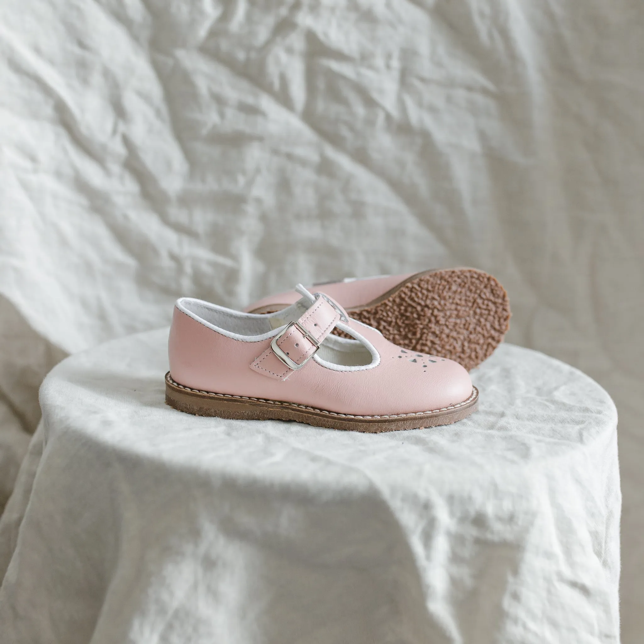 Anna T-Strap - Pink Formal kids' shoes