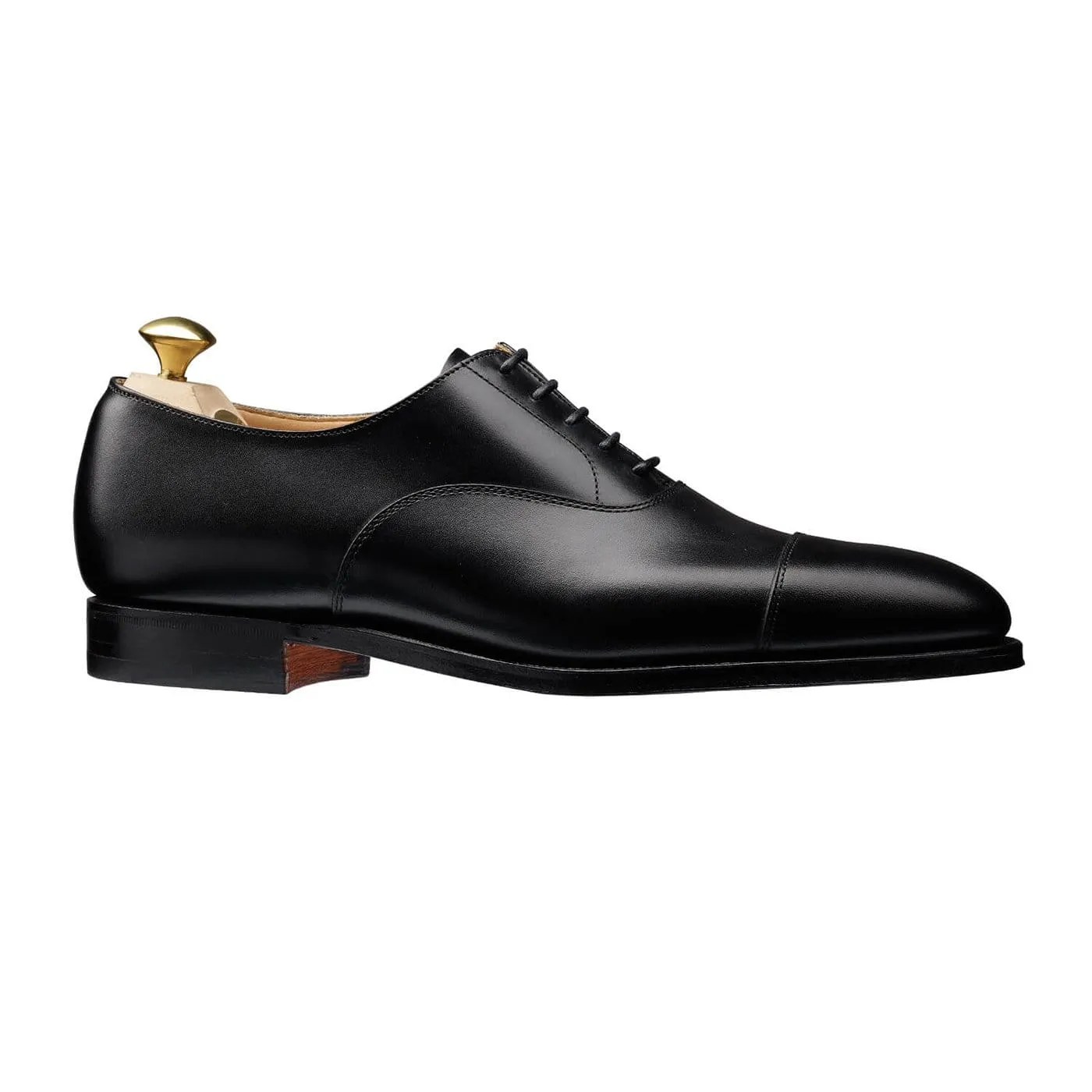 All Day Stylish Fit Connaught Black Calf (F Fitting)