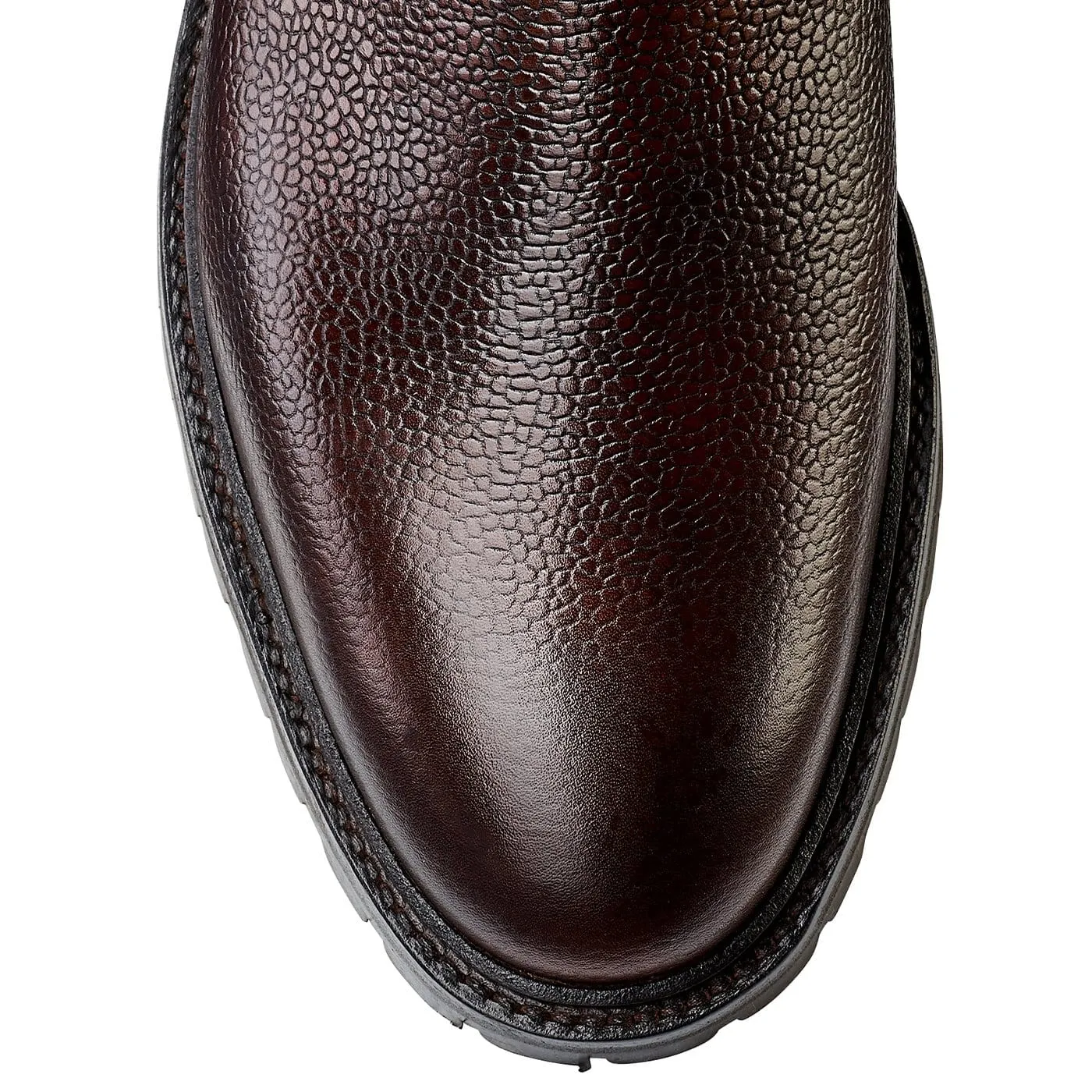 Chelsea 11 Dark Brown Scotch Grain High Top