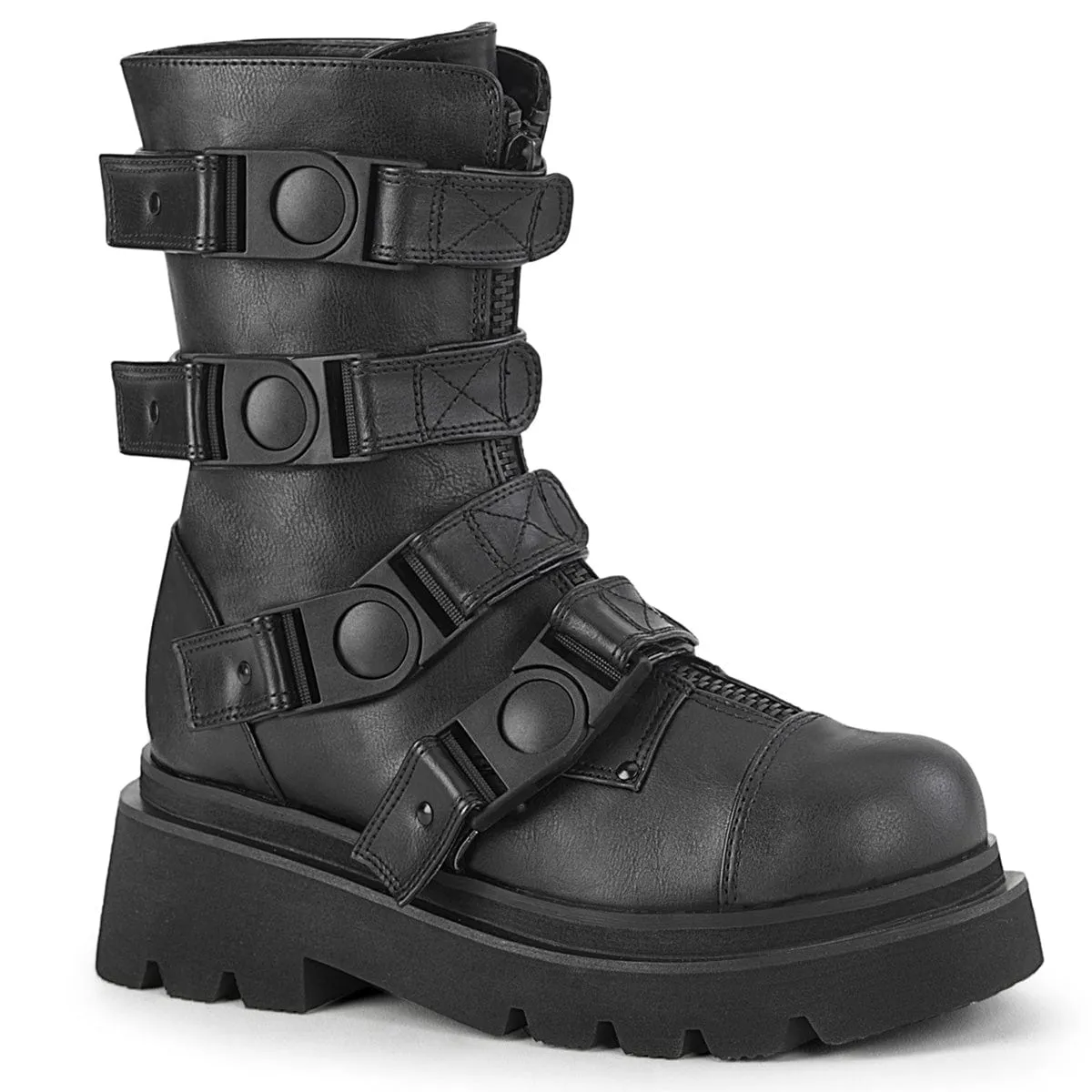 Snow Ride RENEGADE-55 Black Vegan Leather