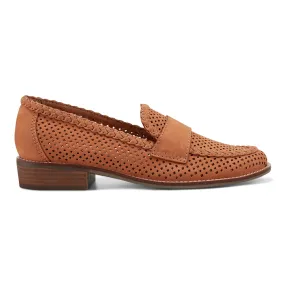 Evvie Casual Slip-On Perforated Loafers Long-Distance Walk