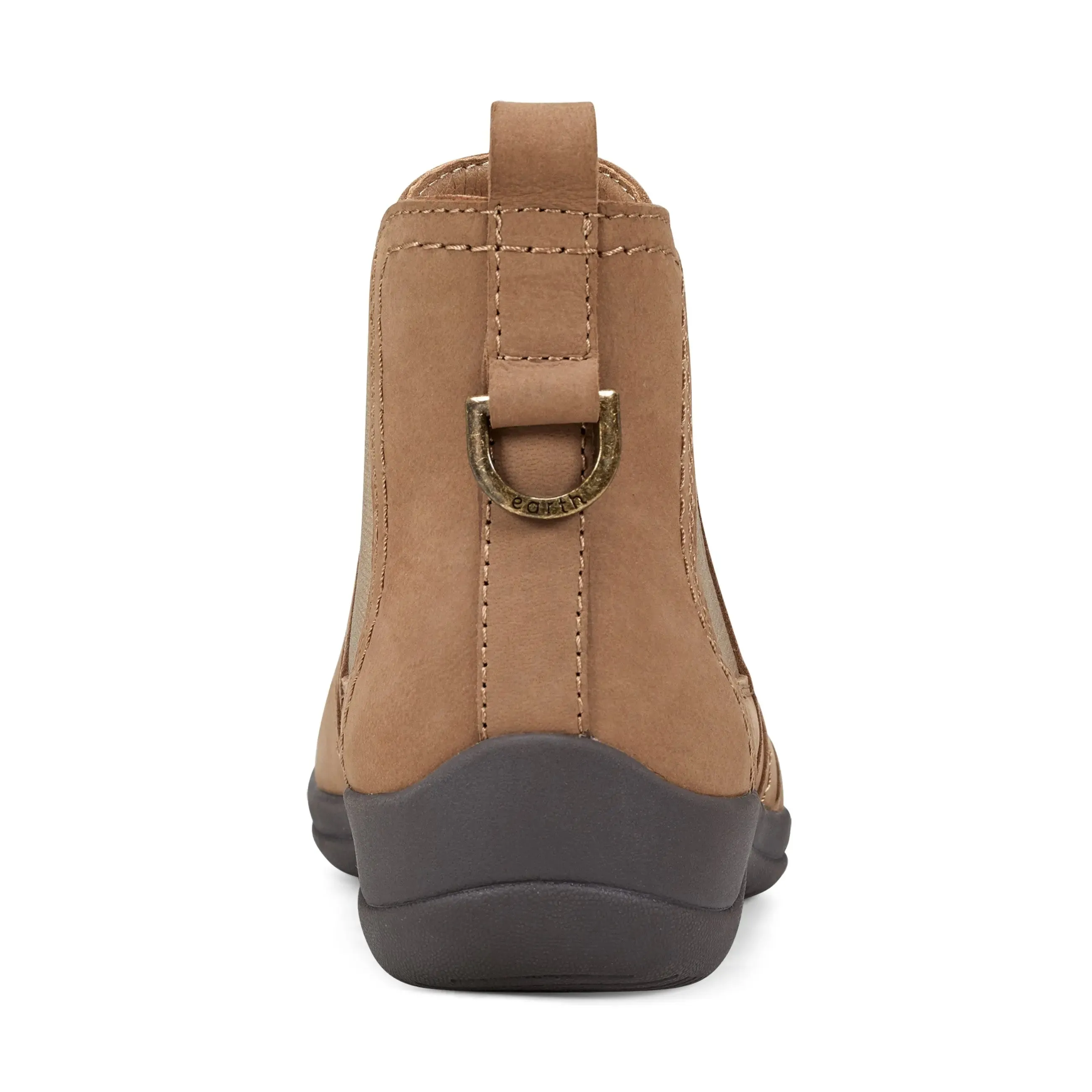 Wrinkle Resistant Faine Round Toe Casual Slip-on Flat Booties