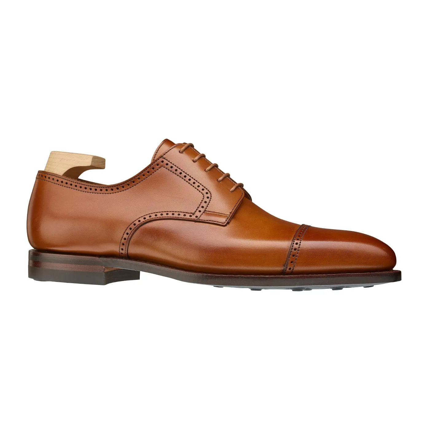 Salisbury Tan Burnished Calf Chisel Cut