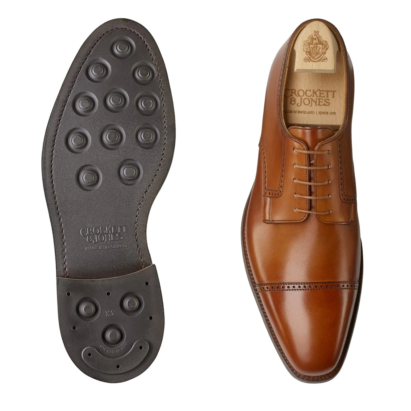 Prime Pace Salisbury Tan Burnished Calf