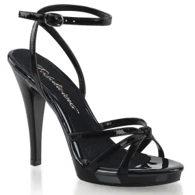 FLAIR-436 Black Patent/Black Minimalist