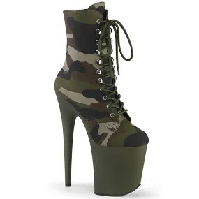 Smart Footwear FLAMINGO-1020CAMO Green Camo Fabric/Dark Olive Matte