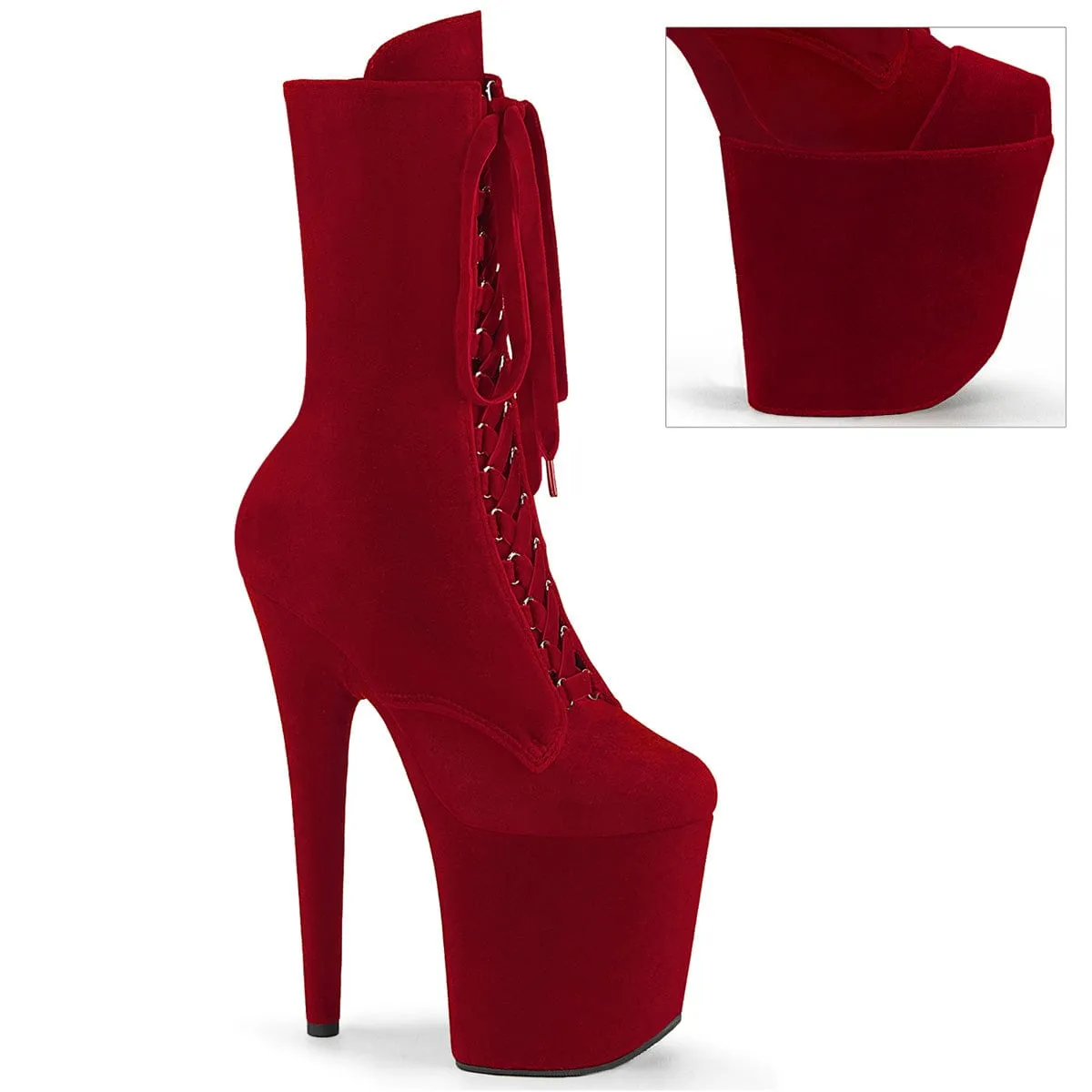 Ultimate Wear FLAMINGO-1045VEL Red Velvet/Red Velvet