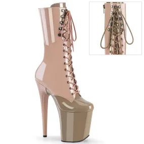FLAMINGO-1054DC Dusty Pink-Sand Patent/Dusty Pink-Sand Fashion Edge