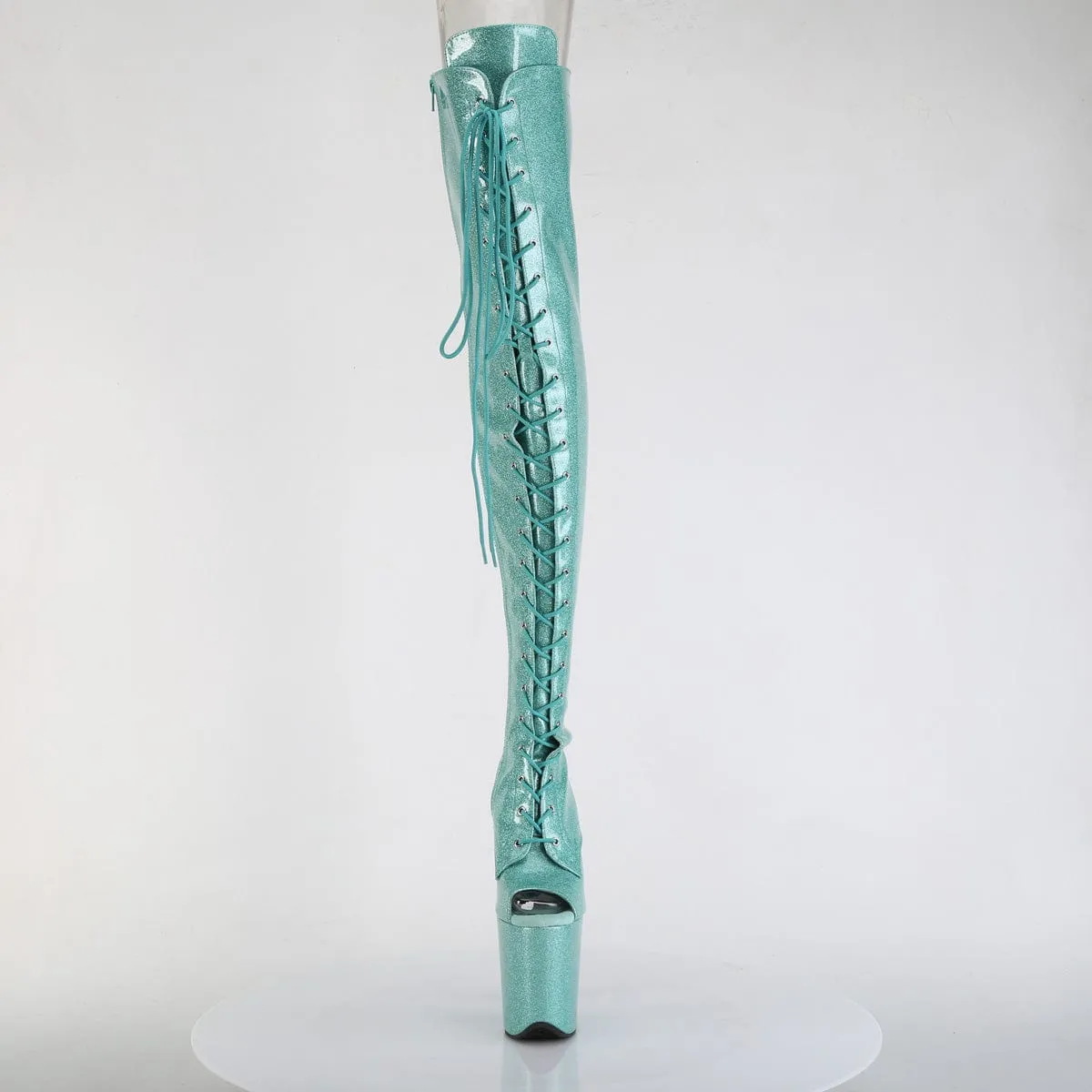 FLAMINGO-3021GP Aqua Glitter Patent/M Comfort Fit water proof