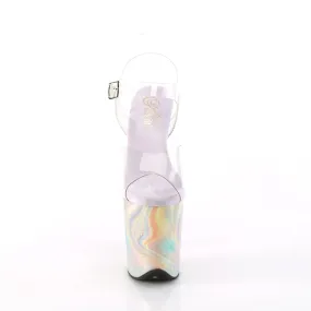 FLAMINGO-808CRF Clear/Lavender Multi Glitters Casual Shoes Simple Feel