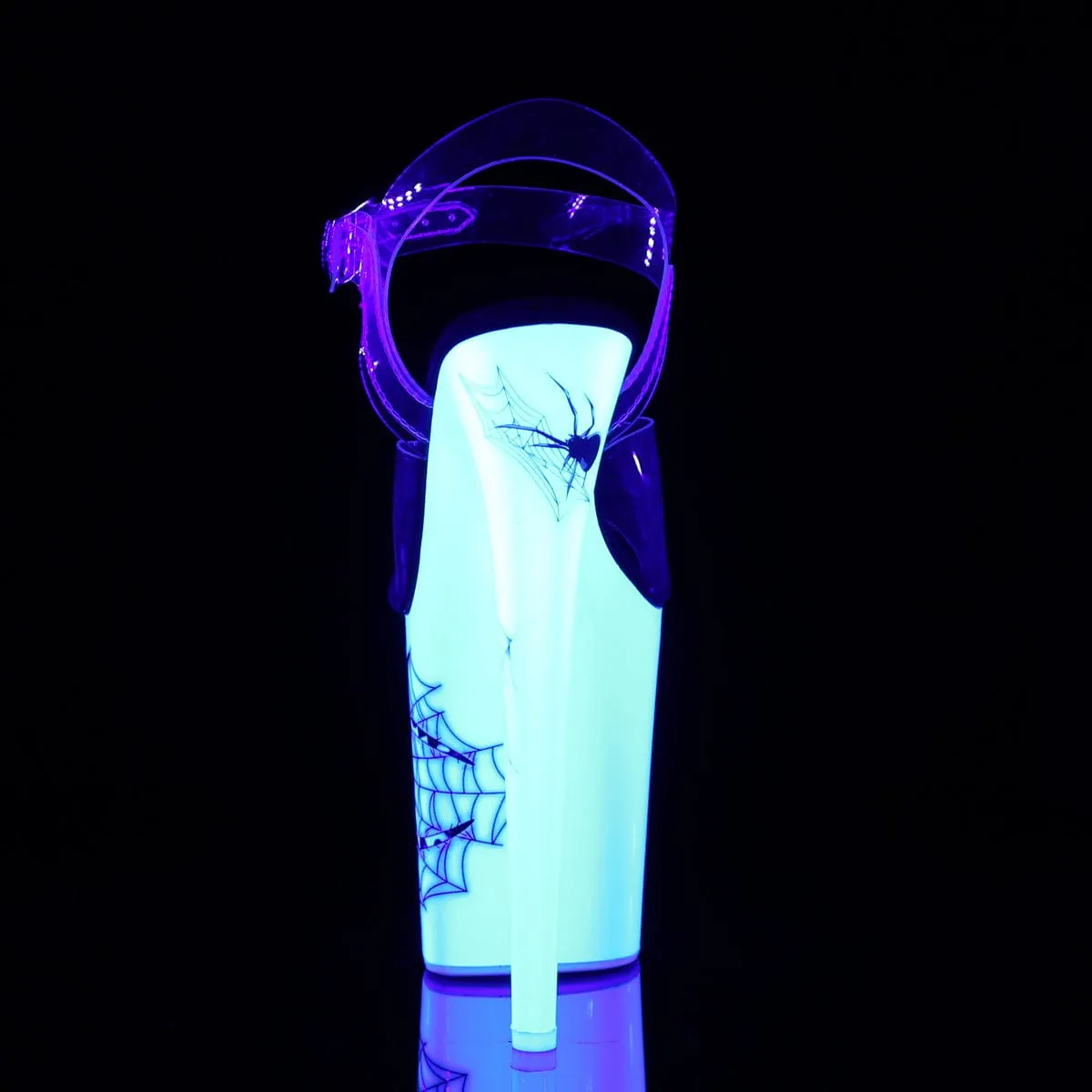 Comfortable Yet Stylish Breathable FLAMINGO-808SW Clear/Neon White