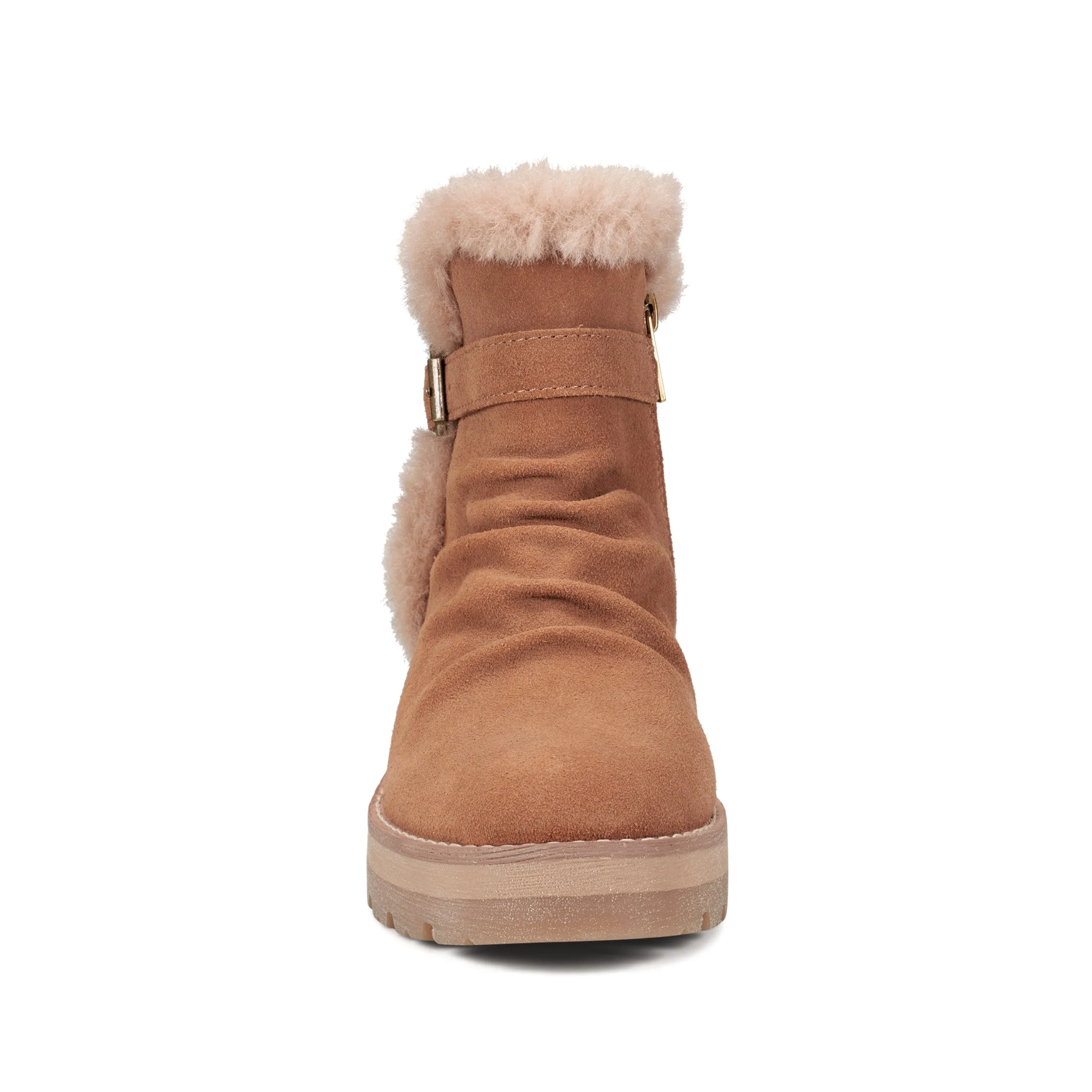 Comfortable Design Extreme Durability Yara Waterproof Lug Sole Casual Ankle Booties