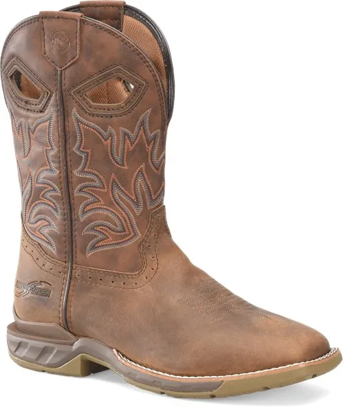 Cozy Lined Footbed MEN'S PHANTOM RIDER 11" WIDE SQUARE TOE ROPER