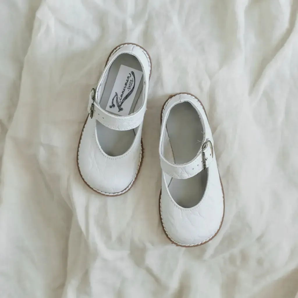 Etta Mary Jane - White Pebble Action Fast