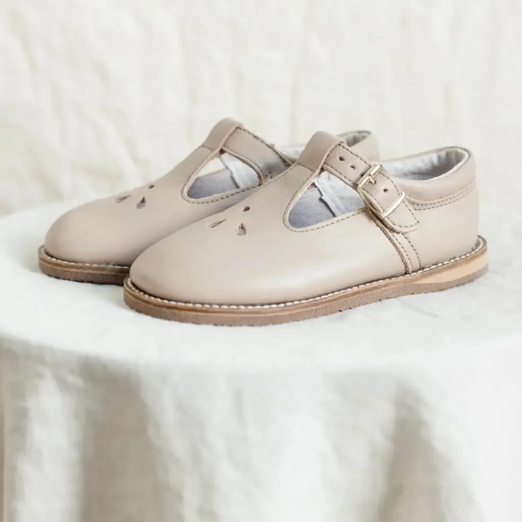 Flora T-Strap - Truffle Cyber Mode Party Glow