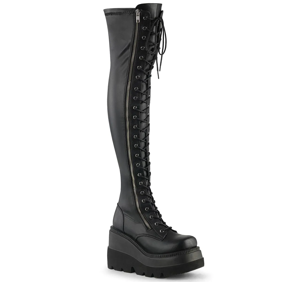 Rodeo Event SHAKER-374 Black Stretch Vegan Leather