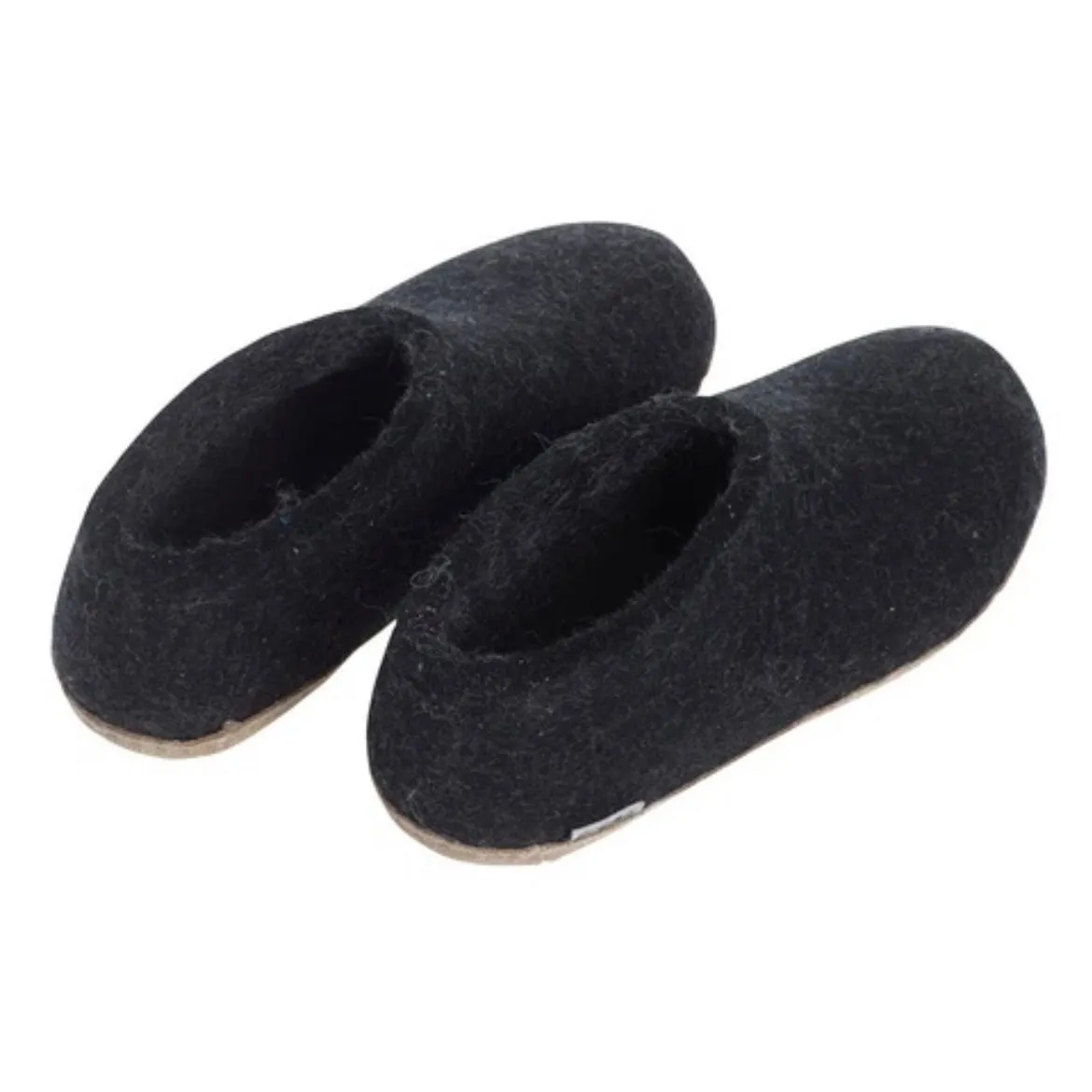 Shoe with Leather Sole - Charcoal Greek Ease Canvas