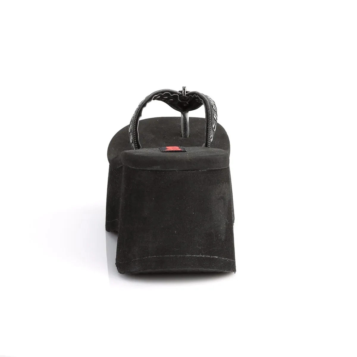 FUNN-33 Black Vegan Leather No Hassle