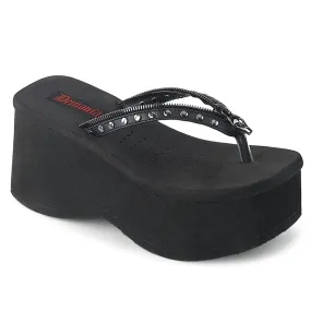 Step Friendly FUNN-33 Black Vegan Leather
